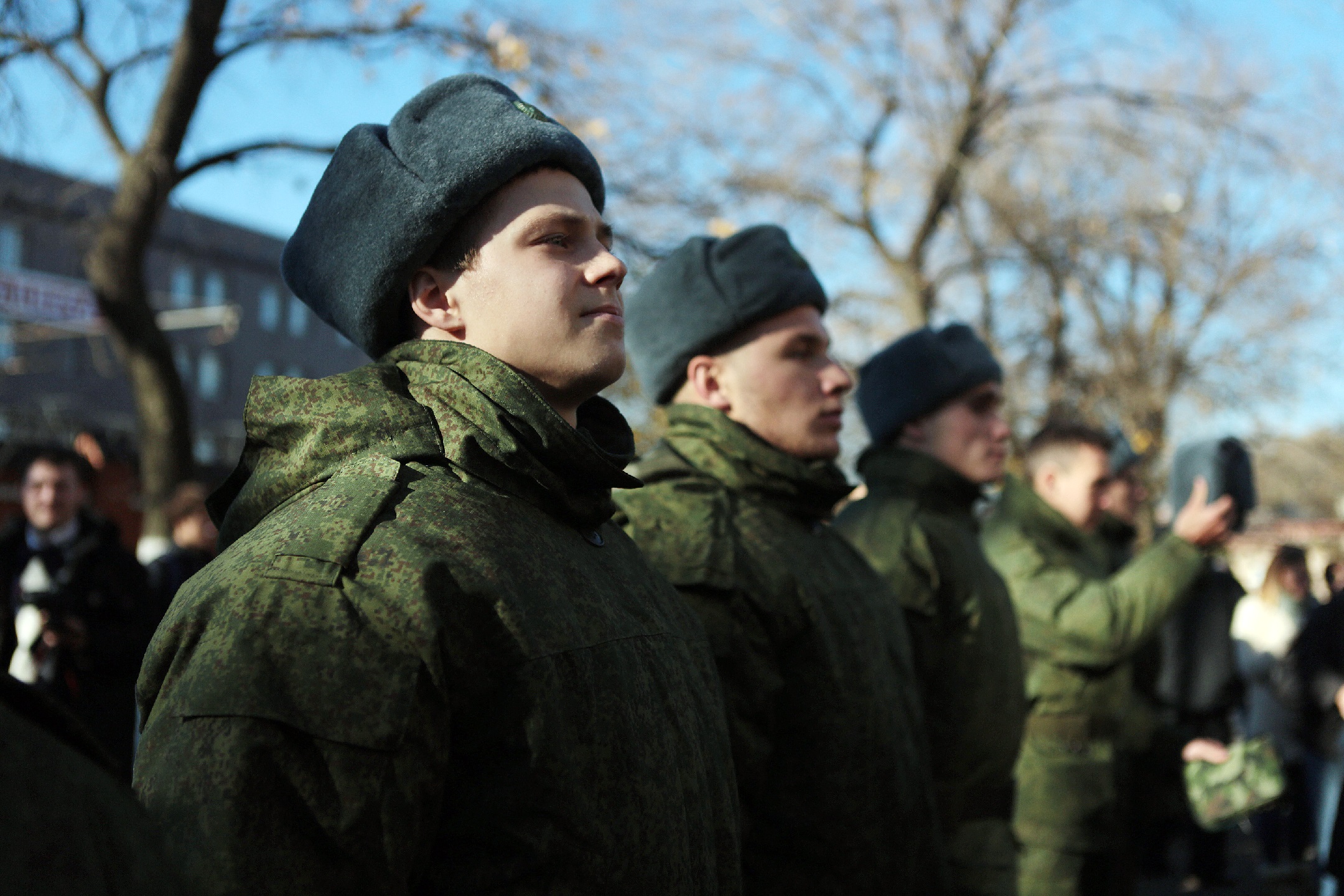 Осенняя призывная кампания продолжается.